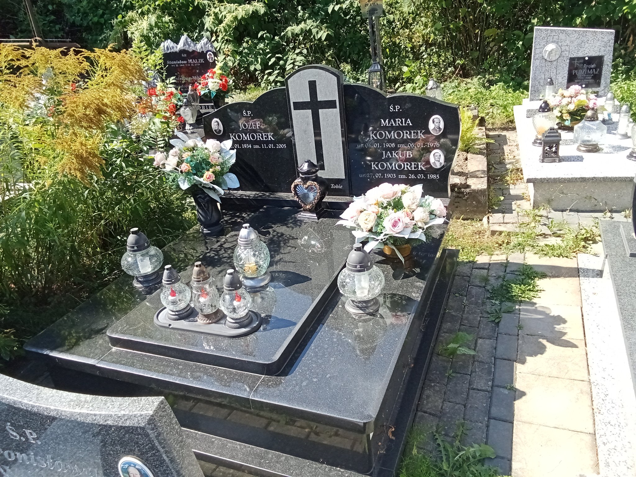 Grób Józef Komorek 