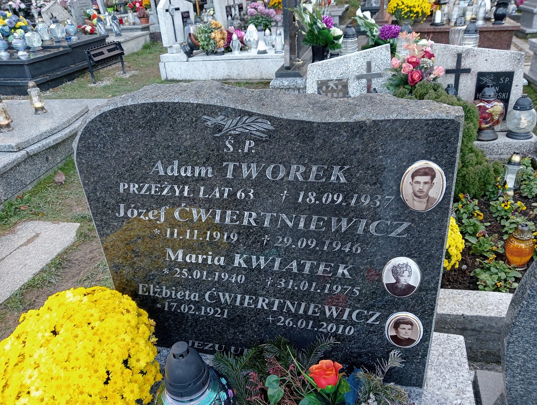 Maria Kwiatek  1940 Krościenko nad Dunajcem - Grobonet - Wyszukiwarka osób pochowanych