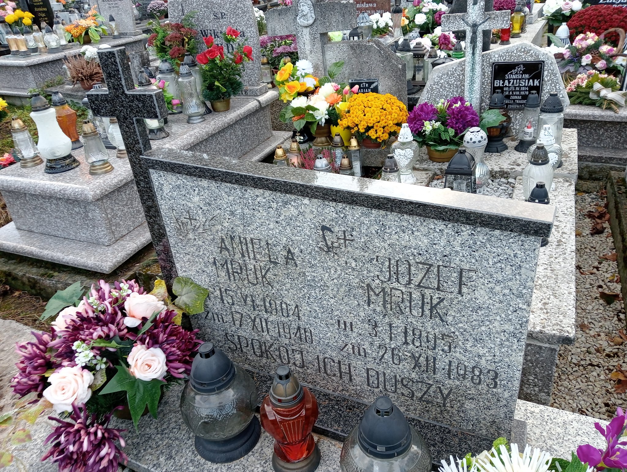 Aniela Mruk  1904 Krościenko nad Dunajcem - Grobonet - Wyszukiwarka osób pochowanych