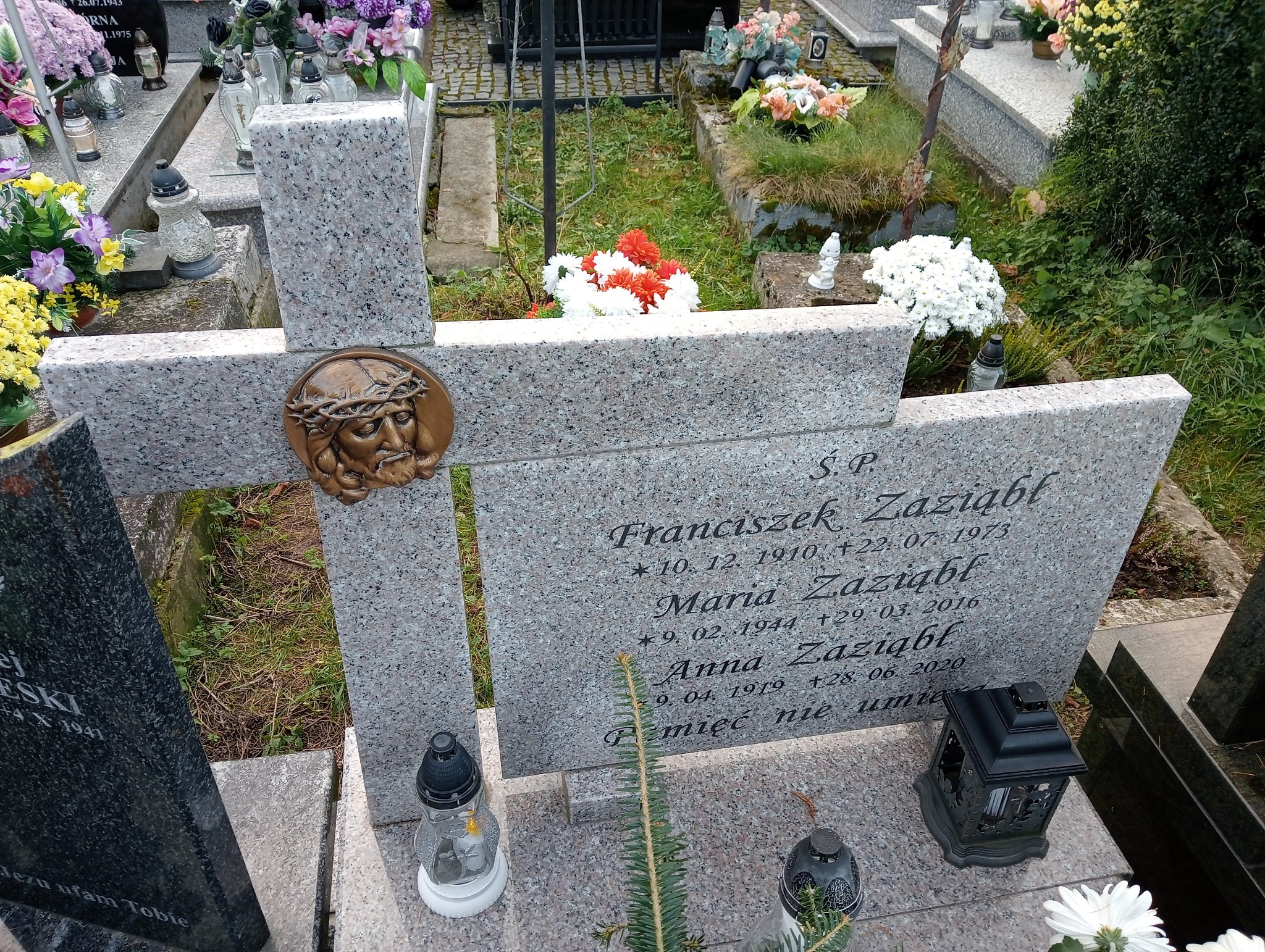 Maria Zaziąbł 1944 Krościenko nad Dunajcem - Grobonet - Wyszukiwarka osób pochowanych