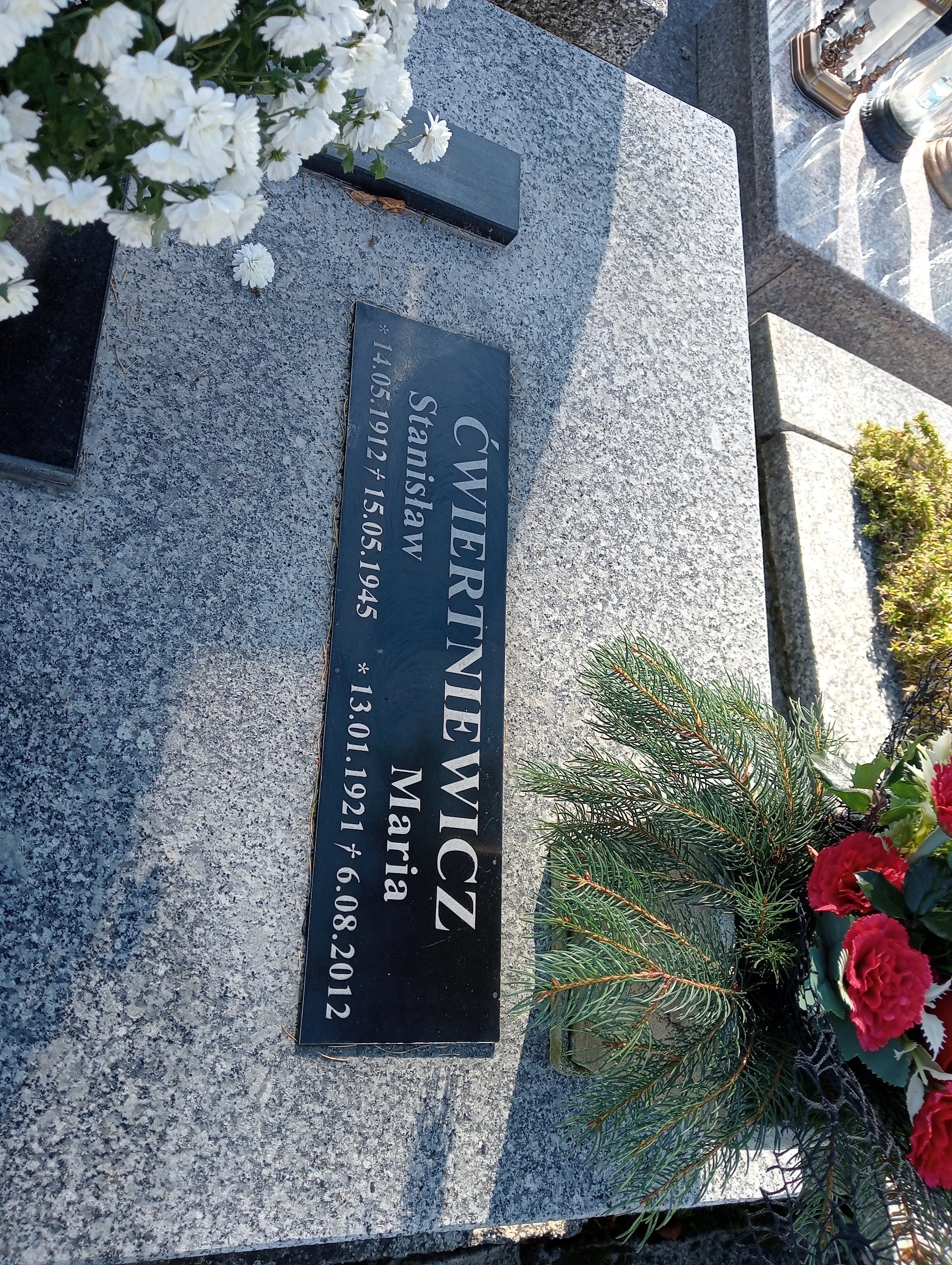 Stanisław Ćwiertniewicz 1912 Krościenko nad Dunajcem - Grobonet - Wyszukiwarka osób pochowanych