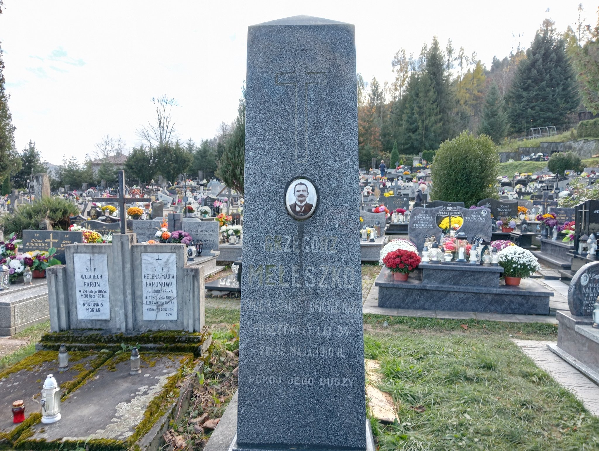 Grzegorz Meleszko 1853 Krościenko nad Dunajcem - Grobonet - Wyszukiwarka osób pochowanych