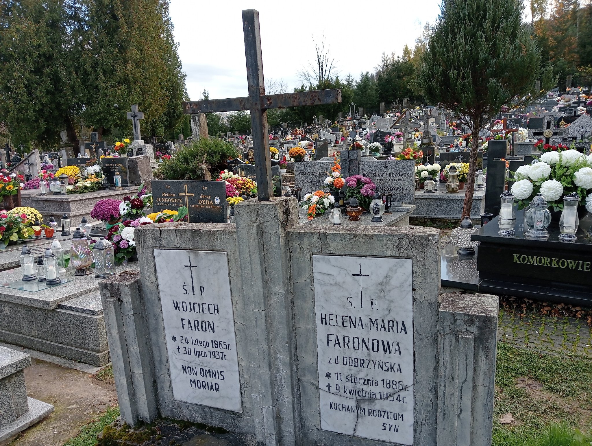 Helena Maria Faron  1886 Krościenko nad Dunajcem - Grobonet - Wyszukiwarka osób pochowanych