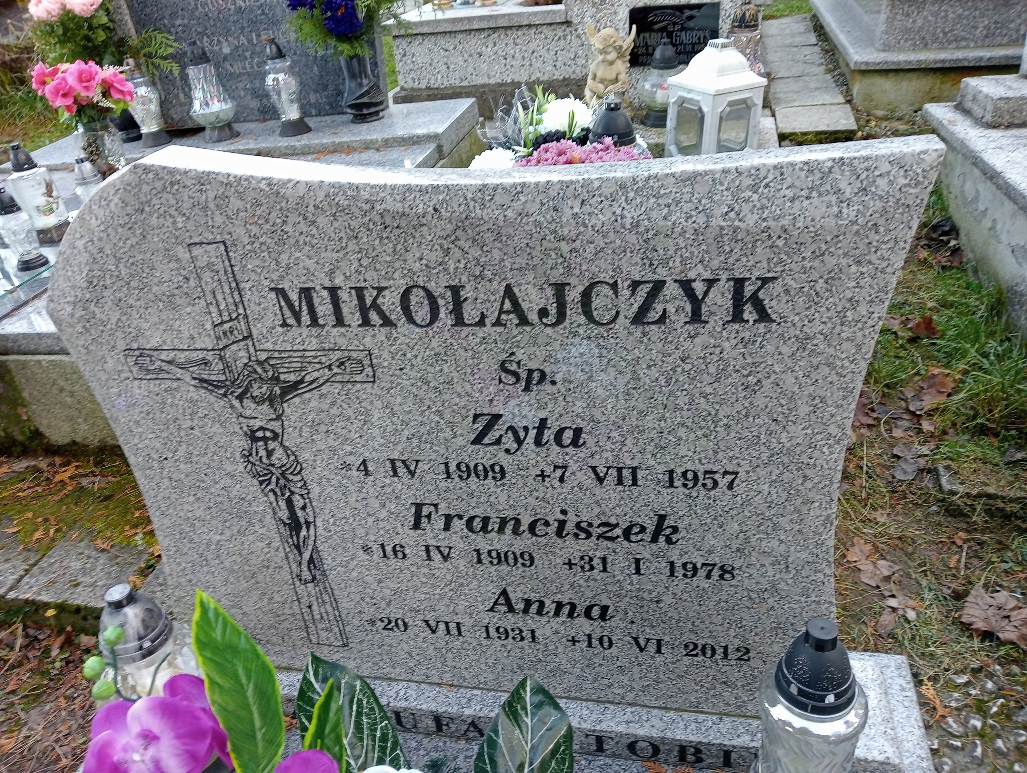 Anna Mikołajczyk  1931 Krościenko nad Dunajcem - Grobonet - Wyszukiwarka osób pochowanych