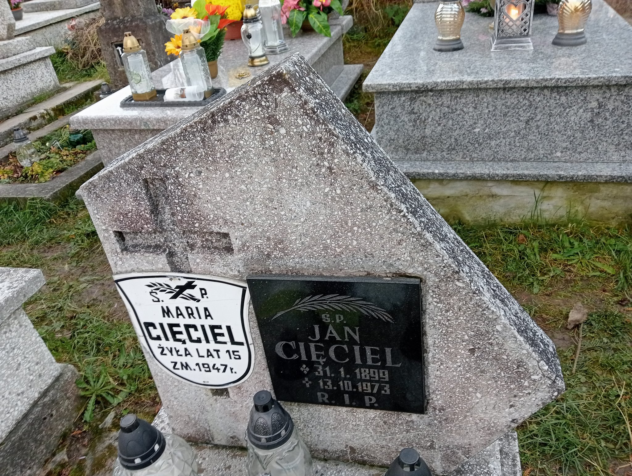 Jan Cięciel  1899 Krościenko nad Dunajcem - Grobonet - Wyszukiwarka osób pochowanych