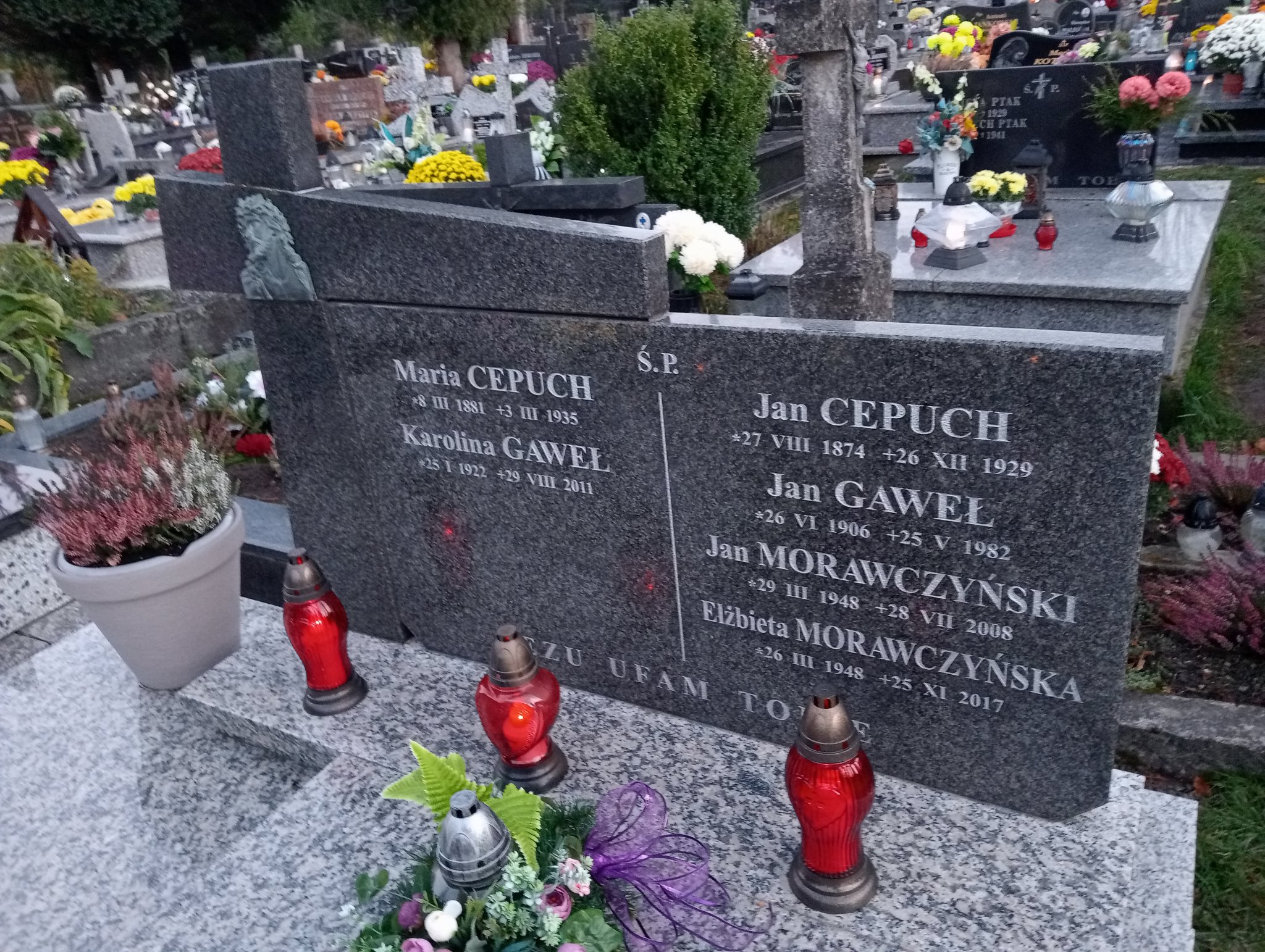 Jan Cepuch  1874 Krościenko nad Dunajcem - Grobonet - Wyszukiwarka osób pochowanych