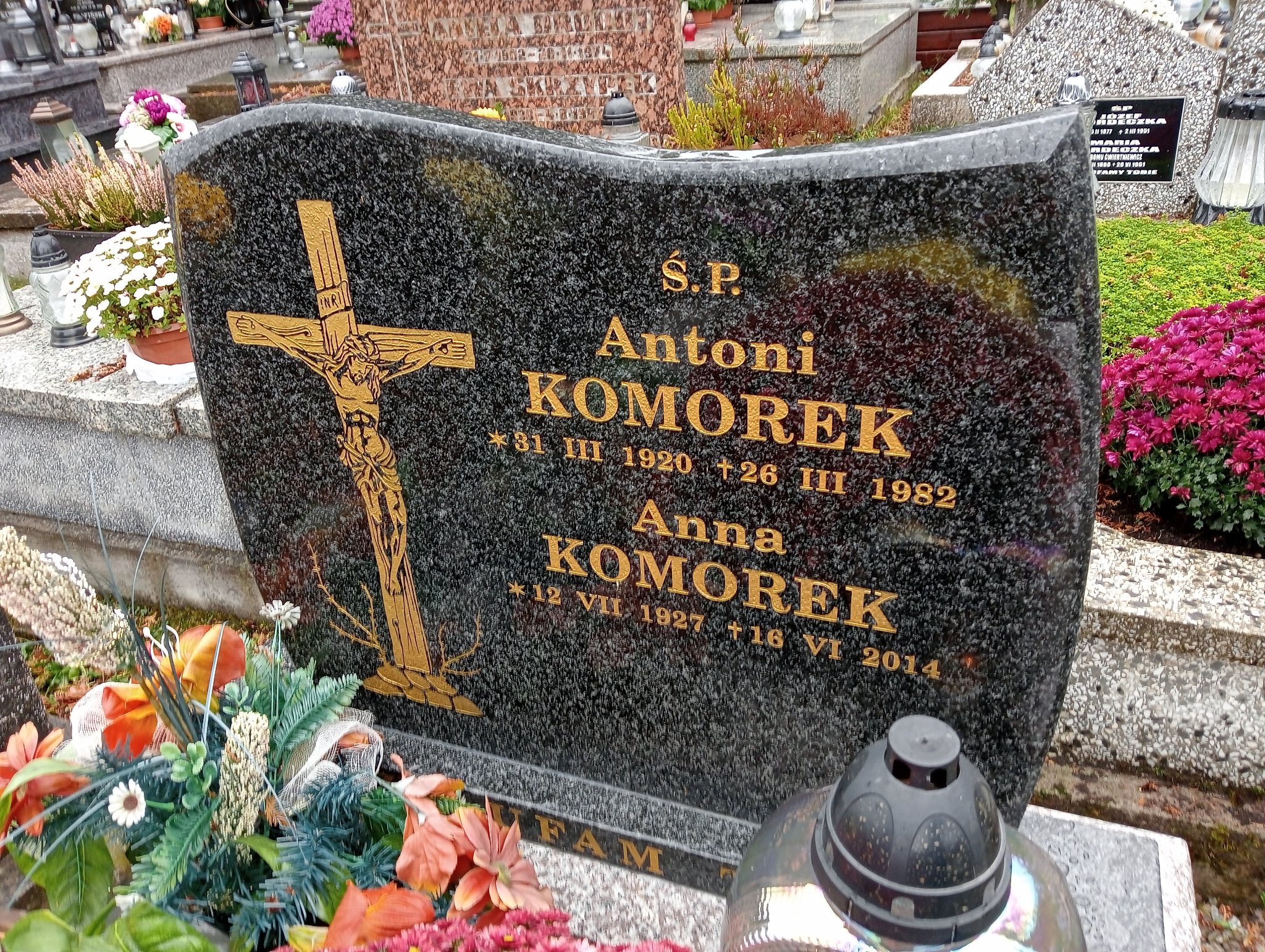 Anna Komorek 1927 Krościenko nad Dunajcem - Grobonet - Wyszukiwarka osób pochowanych