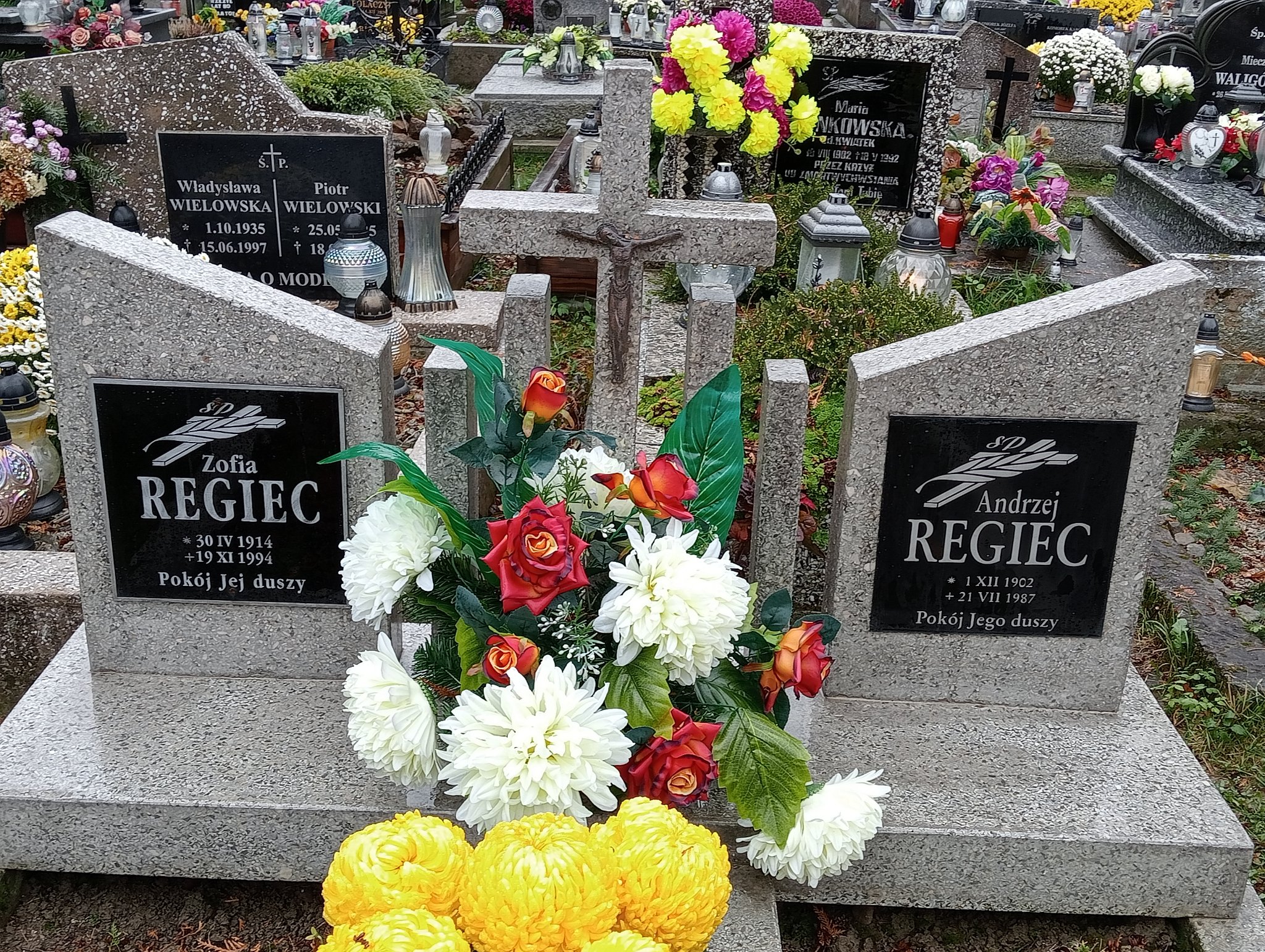 Andrzej Regiec  1902 Krościenko nad Dunajcem - Grobonet - Wyszukiwarka osób pochowanych