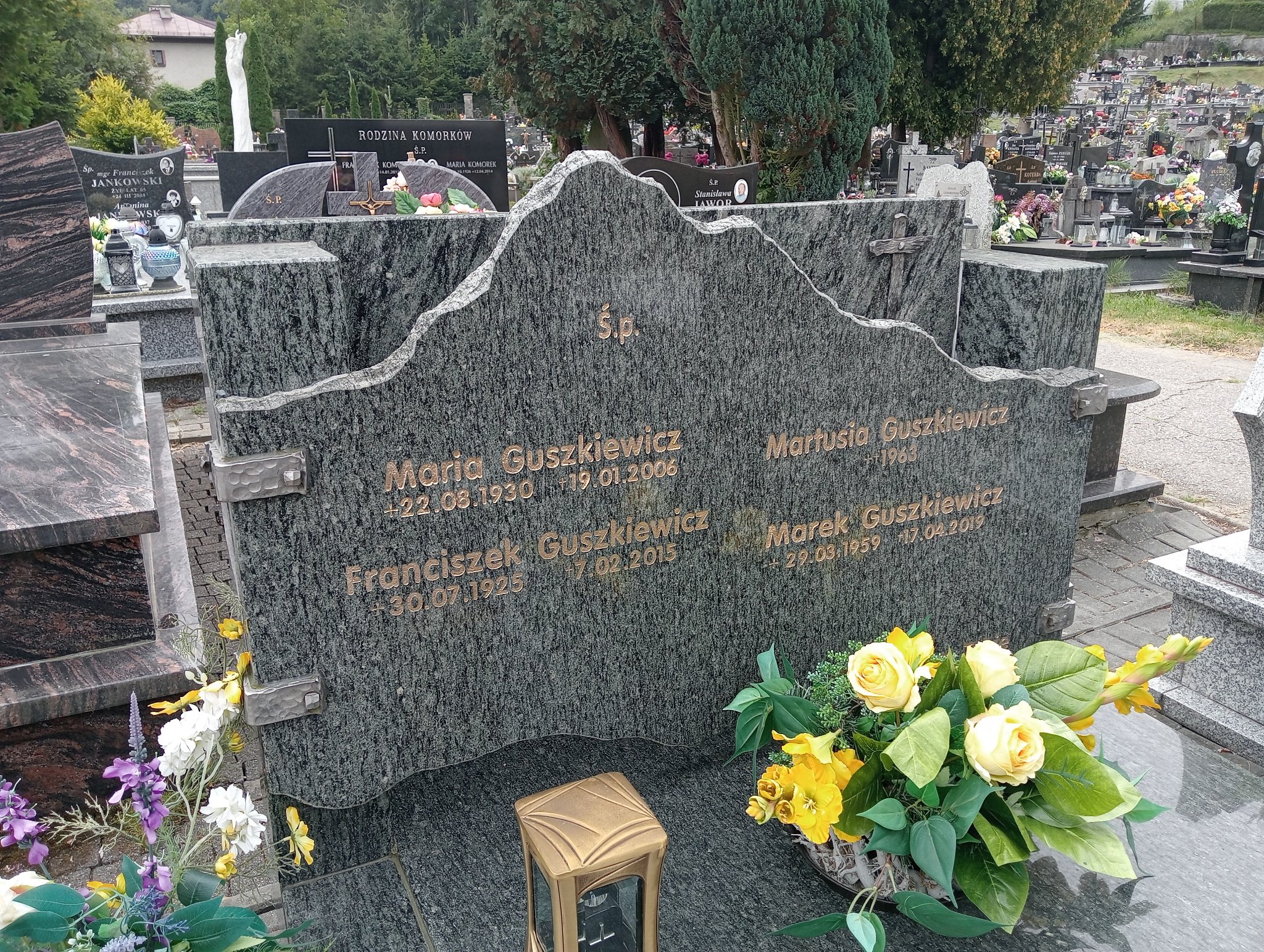 Grób Franciszek Guszkiewicz