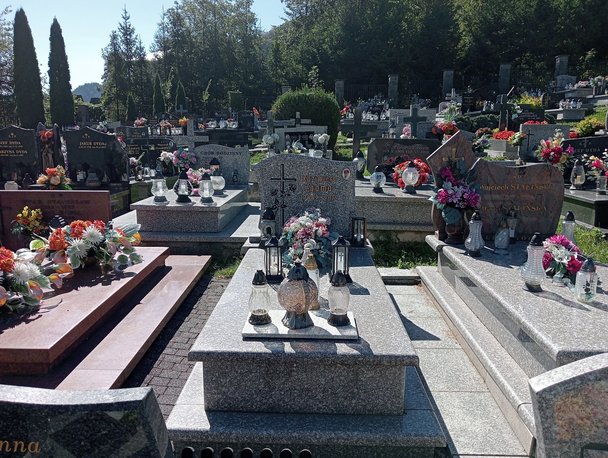 Grób KAZIMIERA ZGAMA