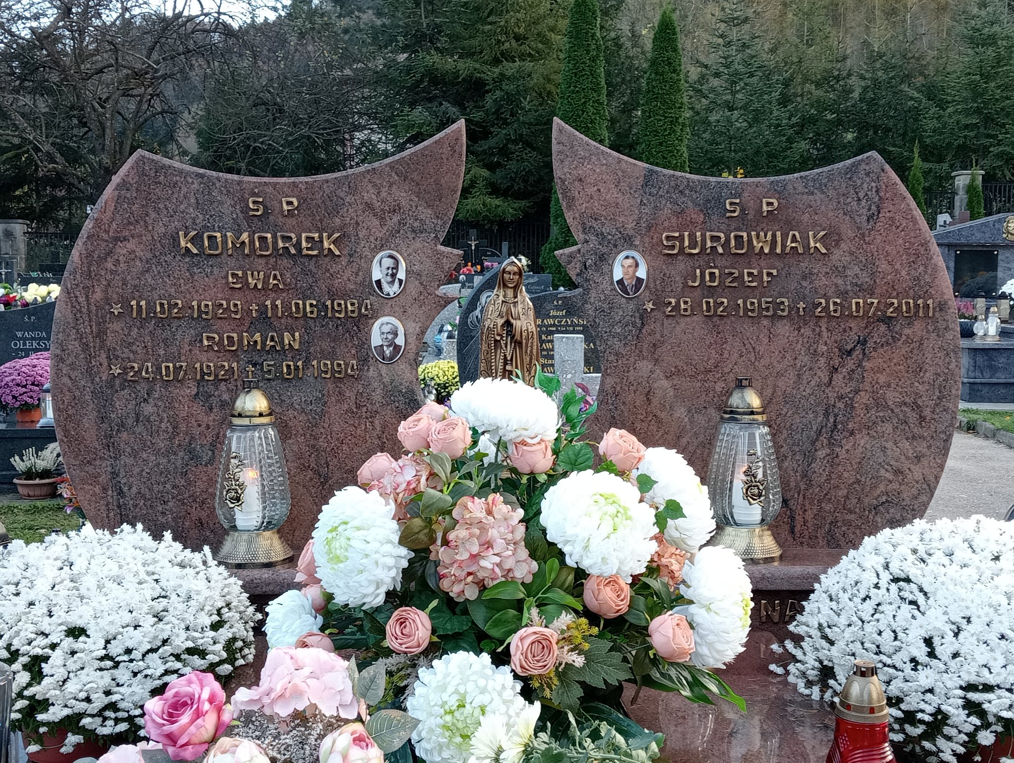 Ewa Komorek 1929 Krościenko nad Dunajcem - Grobonet - Wyszukiwarka osób pochowanych