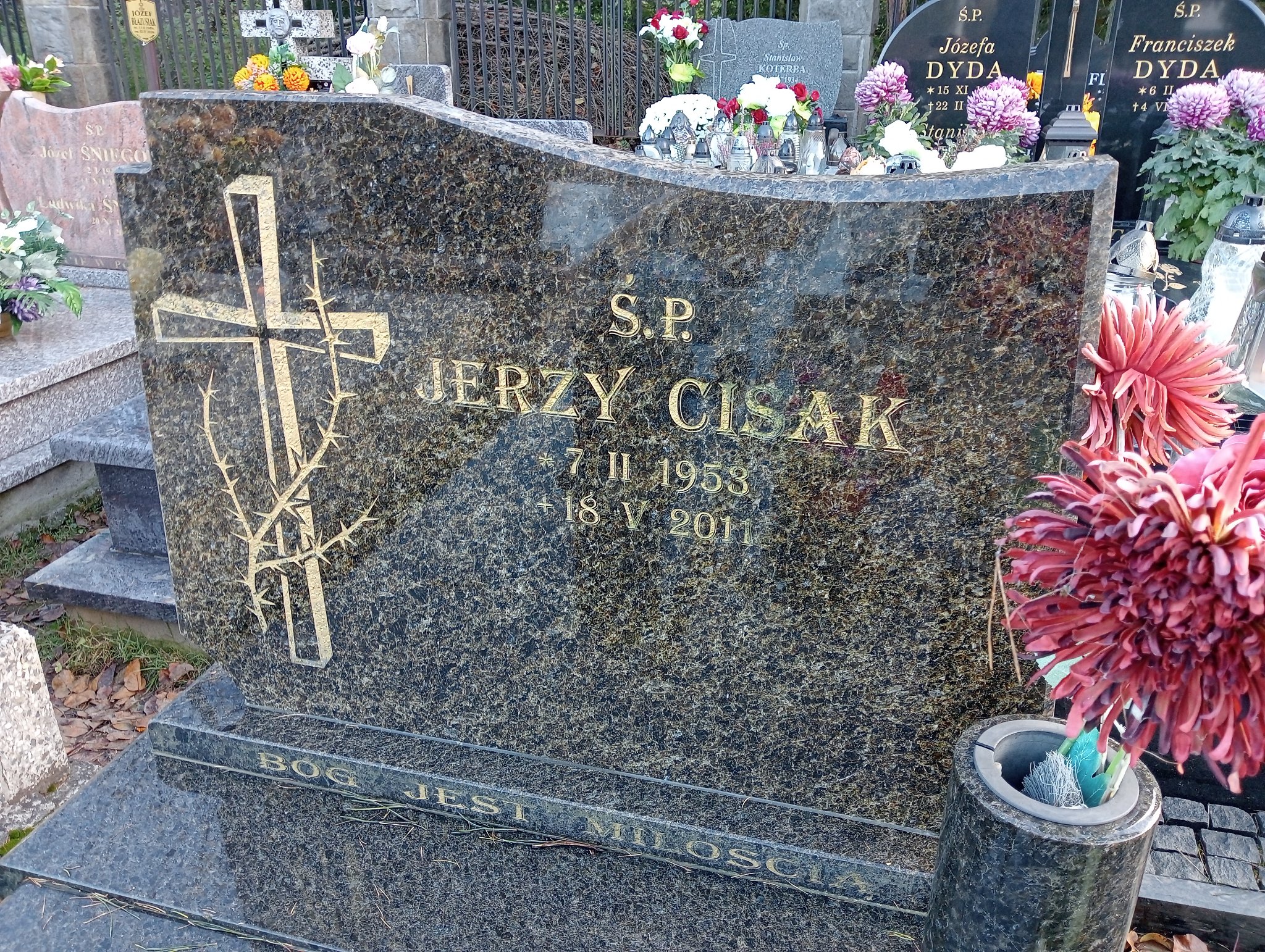 Jerzy  Ryszard Cisak  1953 Krościenko nad Dunajcem - Grobonet - Wyszukiwarka osób pochowanych